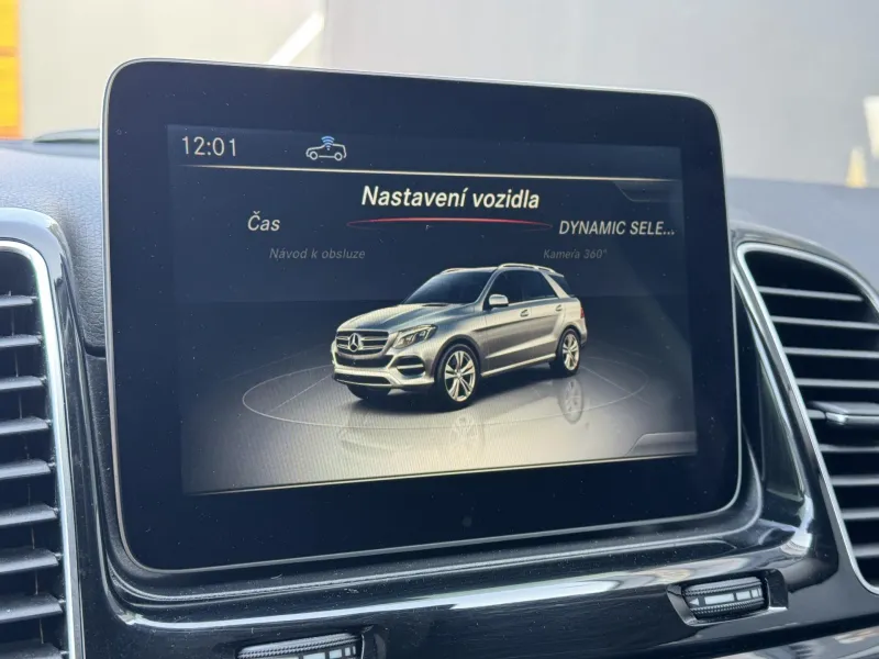 Mercedes-Benz GLE – 350D 190kW 4M, AIRMATIC, 360°