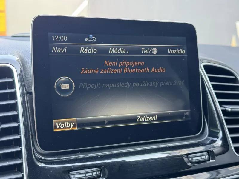 Mercedes-Benz GLE – 350D 190kW 4M, AIRMATIC, 360°