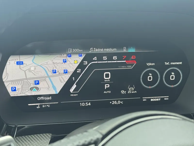 Audi RS 3 – 2.5TFSi 294kW Quattro, Matrix