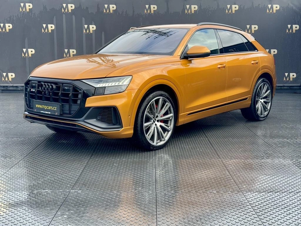 Audi SQ8 – 4.0 V8 TDI B&O Matrix DPH ČR