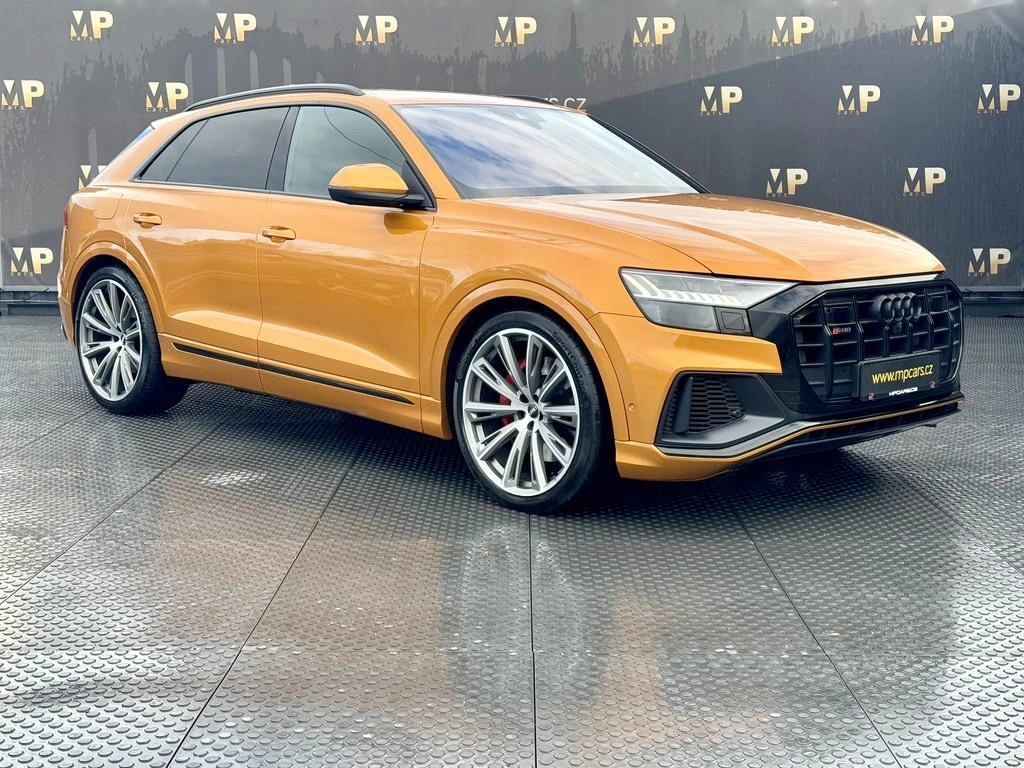 Audi SQ8 – 4.0 V8 TDI B&O Matrix DPH ČR