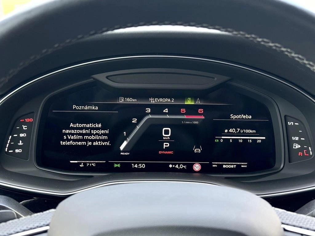 Audi SQ8 – 4.0 V8 TDI B&O Matrix DPH ČR