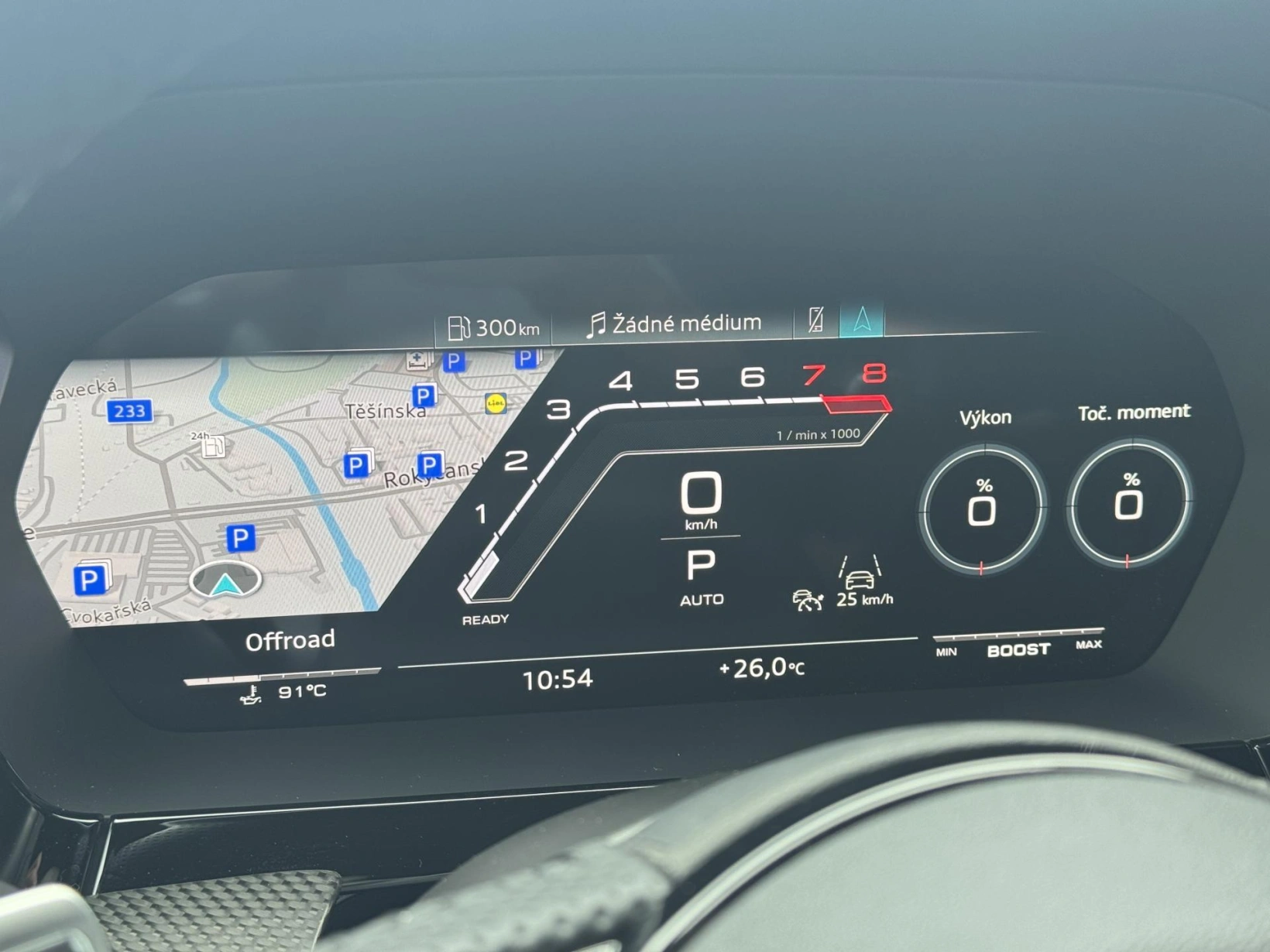 Audi RS 3 – 2.5TFSi 294kW Quattro, Matrix